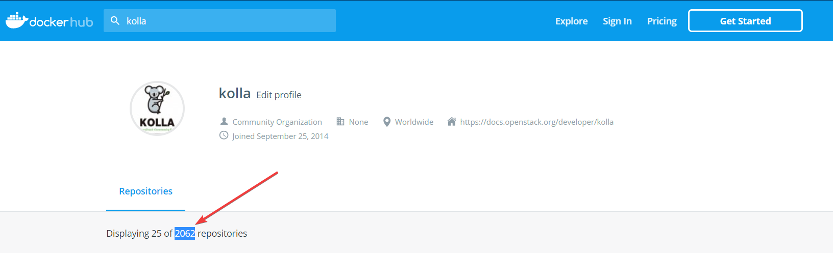kolla repositories